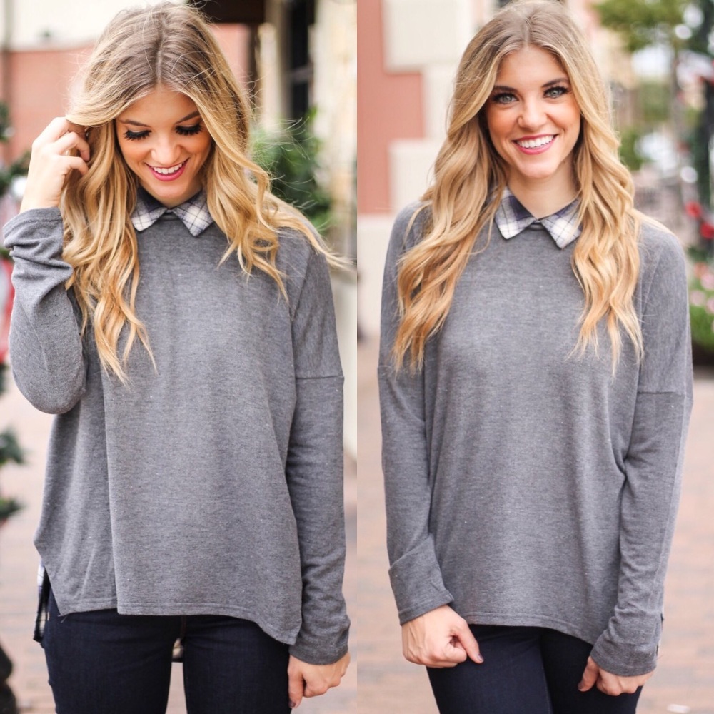Preppy Layer Top - Picture 2 of 4